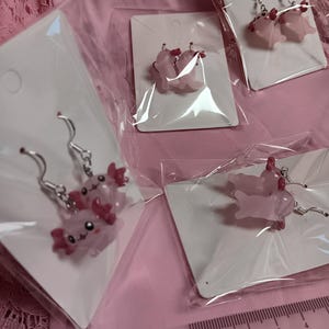 Axolotl Earrings