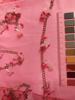 Bracciale Con Ciondolo Axolotl Regolabile Per Donna - Perline Rosa E Bianche, Carino E Originale - Regalo Con Biglietto Di Auguri Per Compleanno O Festa