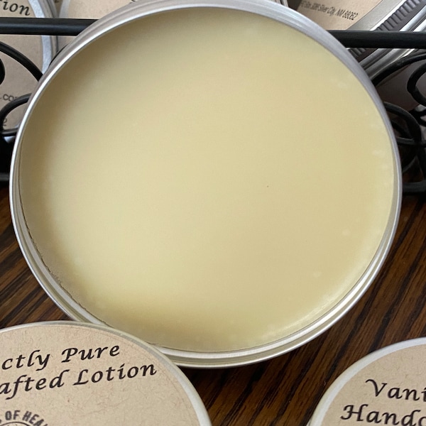 Handcrafted Lotion- Solid Lotion Tins