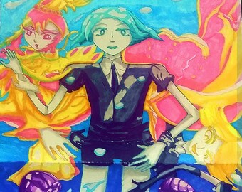 Land of the Lustrous/Houseki no Kuni fanart-digital print