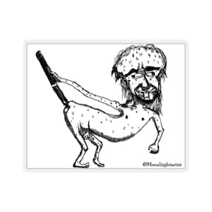 CHIMO CYRAXX: Chance Wilkins, the @n@1 Goblin! Sticker