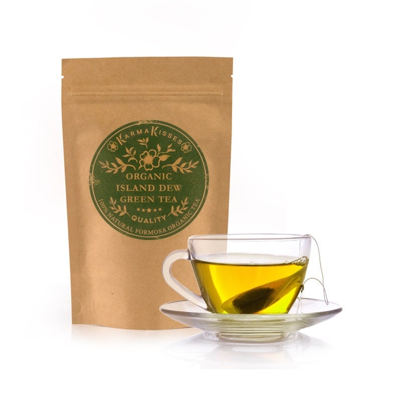 Organic Formosa Island Dew Green Tea Bags - Etsy UK