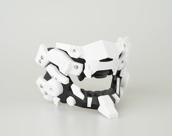 Techwear/Streetwear Oni Mask [White]