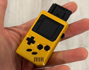 Gameboy-Inspired Magnetic Fidget [Gold] | Pocket-Sized Retro Toy | 3D Printed Gift