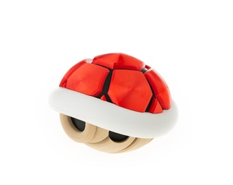 Human Scaled Turtle Shell Magnetic Container [Red]