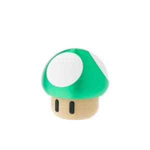 Life Sized Mushroom Jar Container [Green]