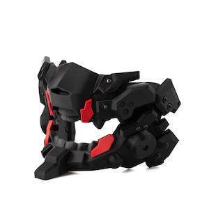 Techwear/Streetwear Oni Mask [Matte Black]