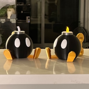 Life Sized Bomb Prop with swapable wick/Led light