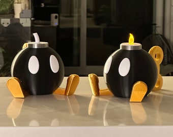 Life Sized Bomb Prop with swapable wick/Led light