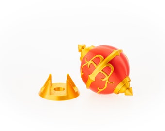 Life Sized Palsphere from Palworld [Metallic Red]