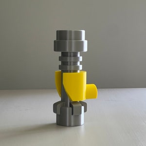 Limited Human Scaled Block Inspired Lightsaber Hilt With Luke’s Hand [Silver]