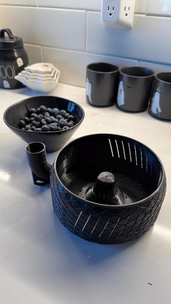 Hydro-powered Blueberry Cleaner 3000 | as Well as Other Similar