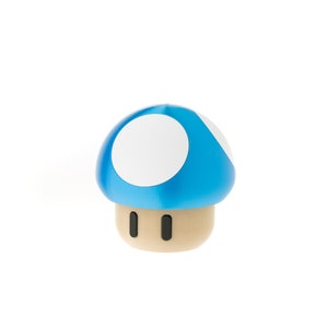 Life Sized Mushroom Jar Container [Blue]