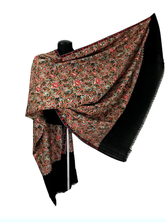 Winter Scarf Neck Shawl With Comfortable Breathable Pashmina For