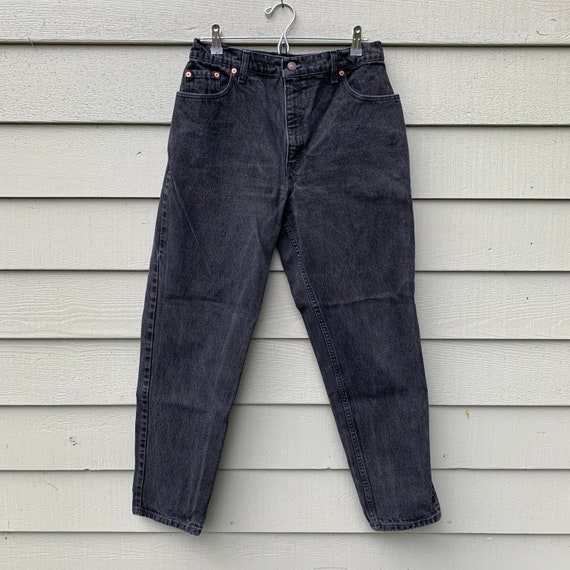 Levis 551 USA 30” relaxed fit tapered leg Black Levi … Gem