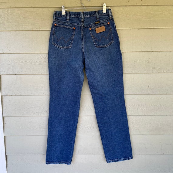 Wrangler 28" USA vintage high waist fit straight … - image 2