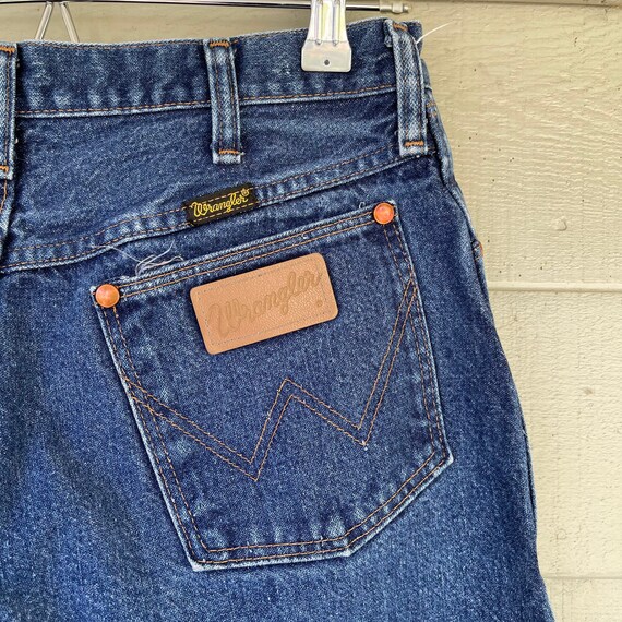 Wrangler 28" USA vintage high waist fit straight … - image 5