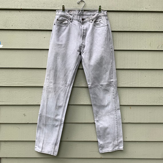 Levis 501 USA 32” 80s -90s 32x35.5' vintage butto… - image 1