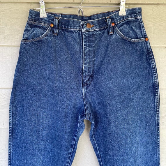 Wrangler 28" USA vintage high waist fit straight … - image 3