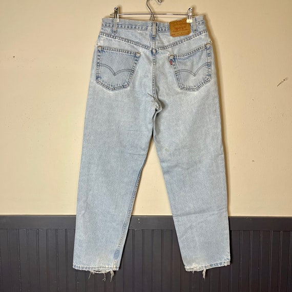 Levis 550,made in USA,  31”waist, size 31 x 29.75… - image 3