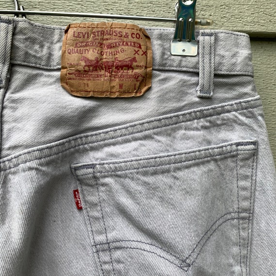 Levis 501 USA 32” 80s -90s 32x35.5' vintage butto… - image 8