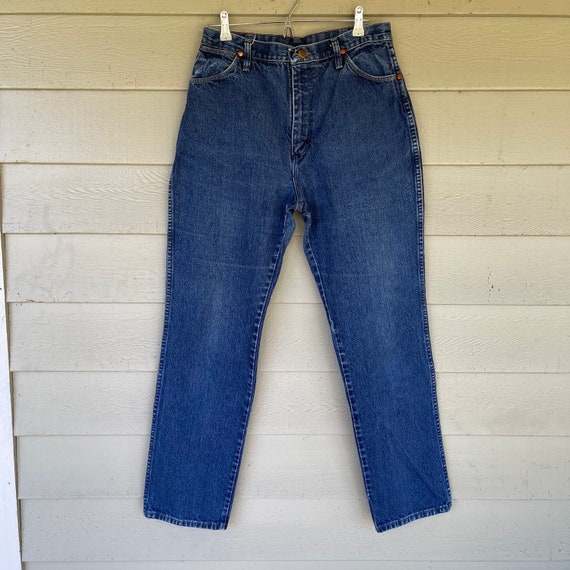 Wrangler 28" USA vintage high waist fit straight … - image 1