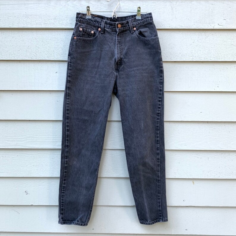 ladies black levis