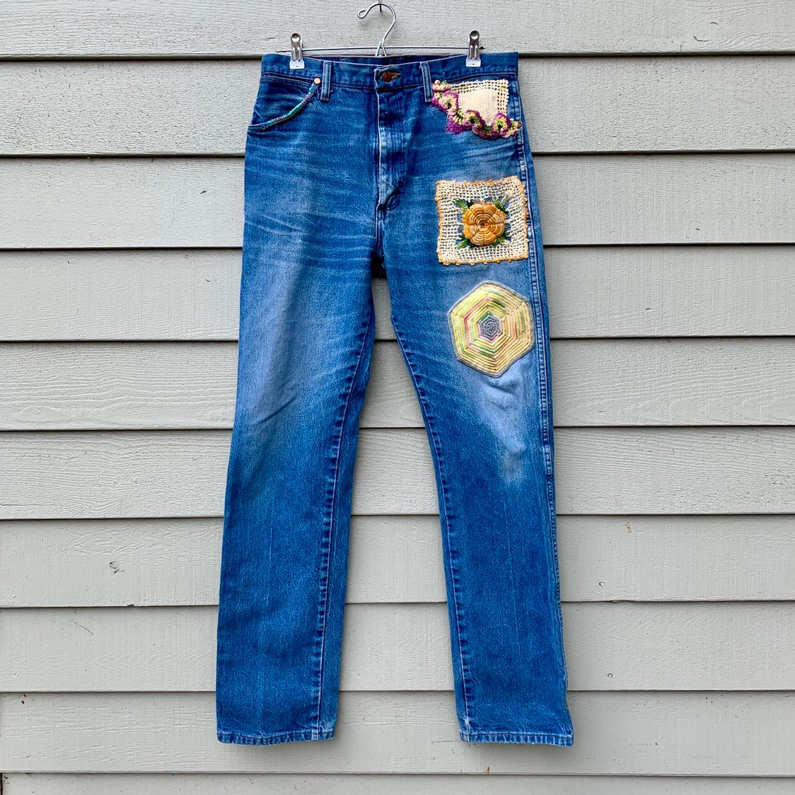 Wrangler Jeans 33 One of a Kind Artist 