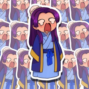 Jinshi Matte Vinyl Sticker