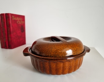 Vintage German Ceramic Casserole Dish made in West Germany