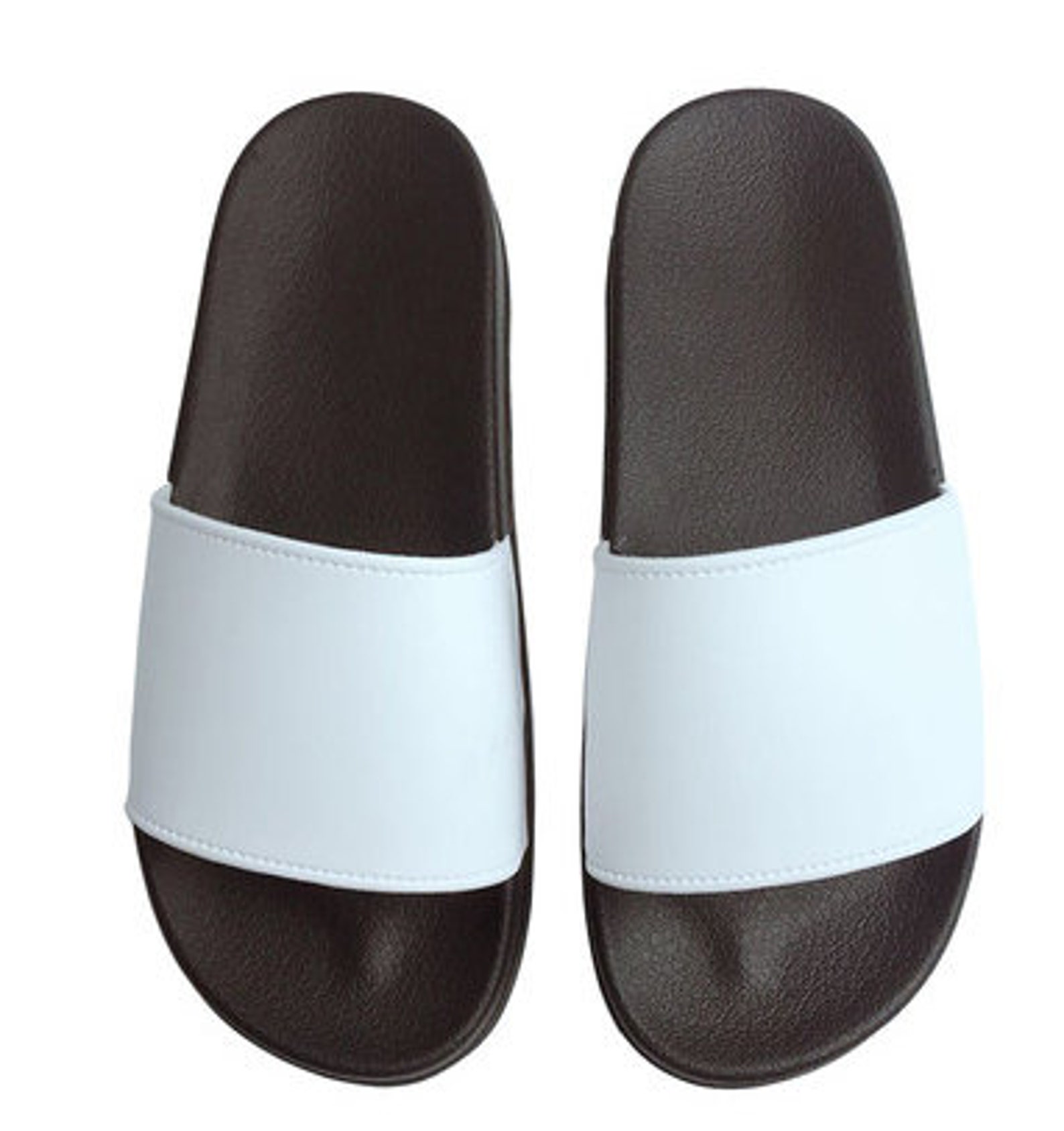 Custom slippers logo pattern text couples home shoes cartoon Etsy