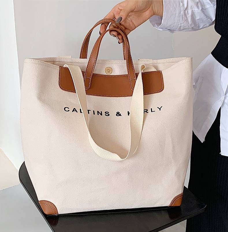 Customized Canvas Bag Custom Shopping Bag Logo Pattern - Etsy