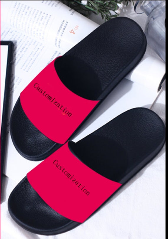 custom slippers with picture