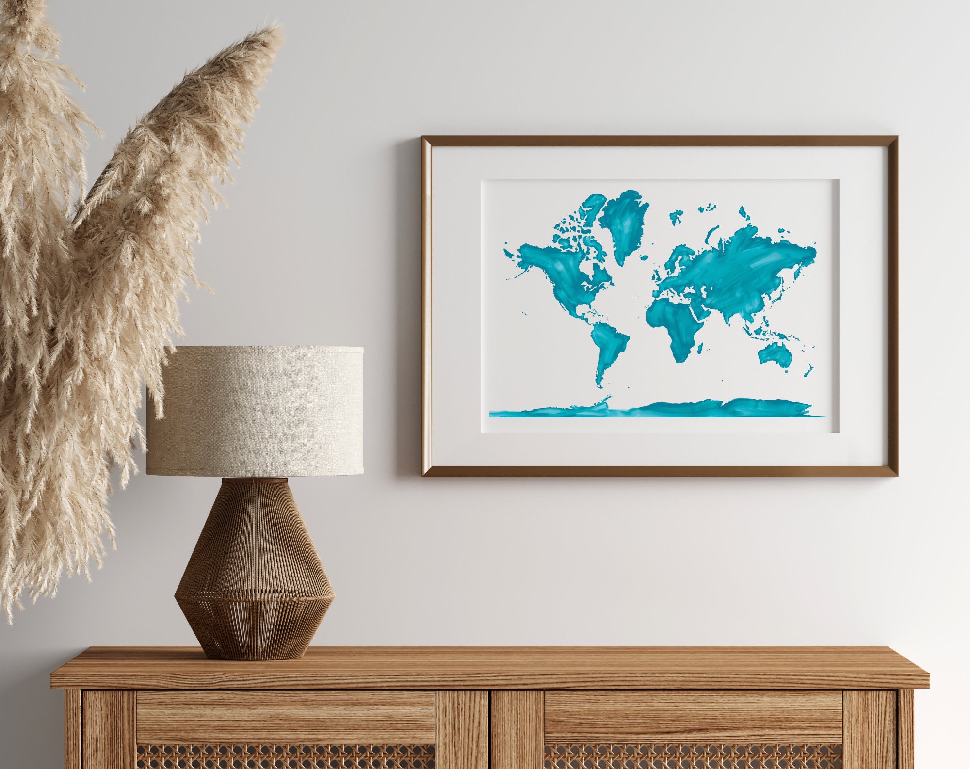 World Map Printable, World Map Wall Art, World Map Nursery,affordable ...