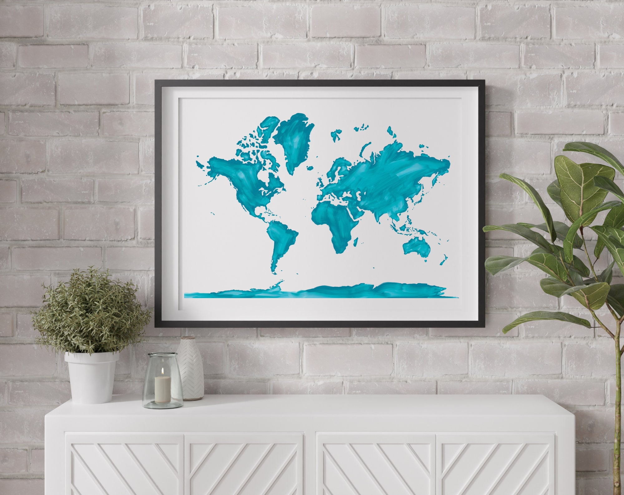 World Map Printable, World Map Wall Art, World Map Nursery,affordable ...