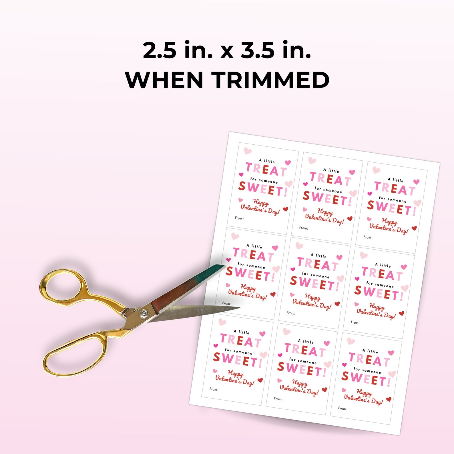 Kids Classroom Valentines Printable Tags | Valentine Exchange - Etsy