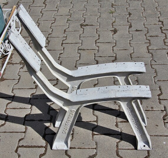Garden Bench Cast Legs Park Bench Legs Cast Iron Bench Legs Etsy