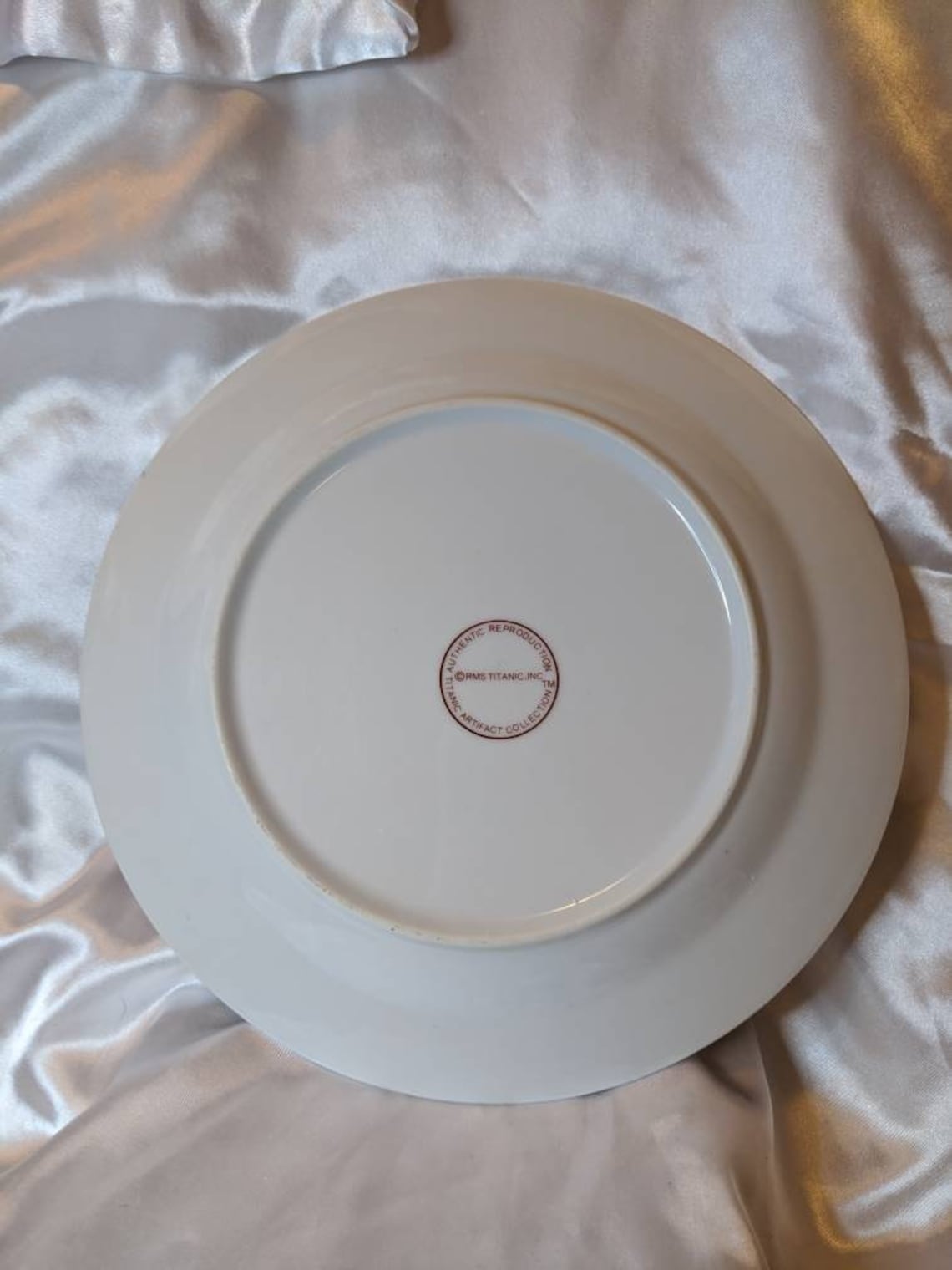 RMS Titanic 3rd Class Dinner Plate White Star Line Titanic Etsy
