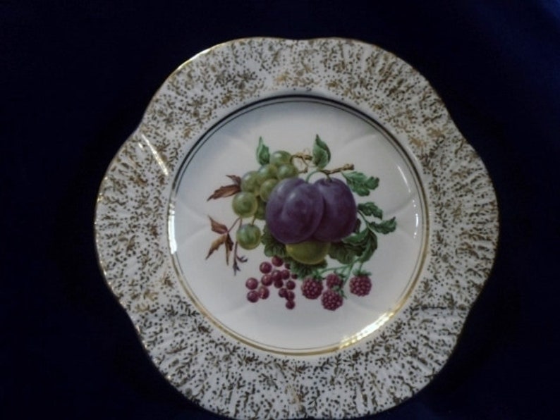 Vintage Shelley FREE SHIPPING Never Used Fruit Motif