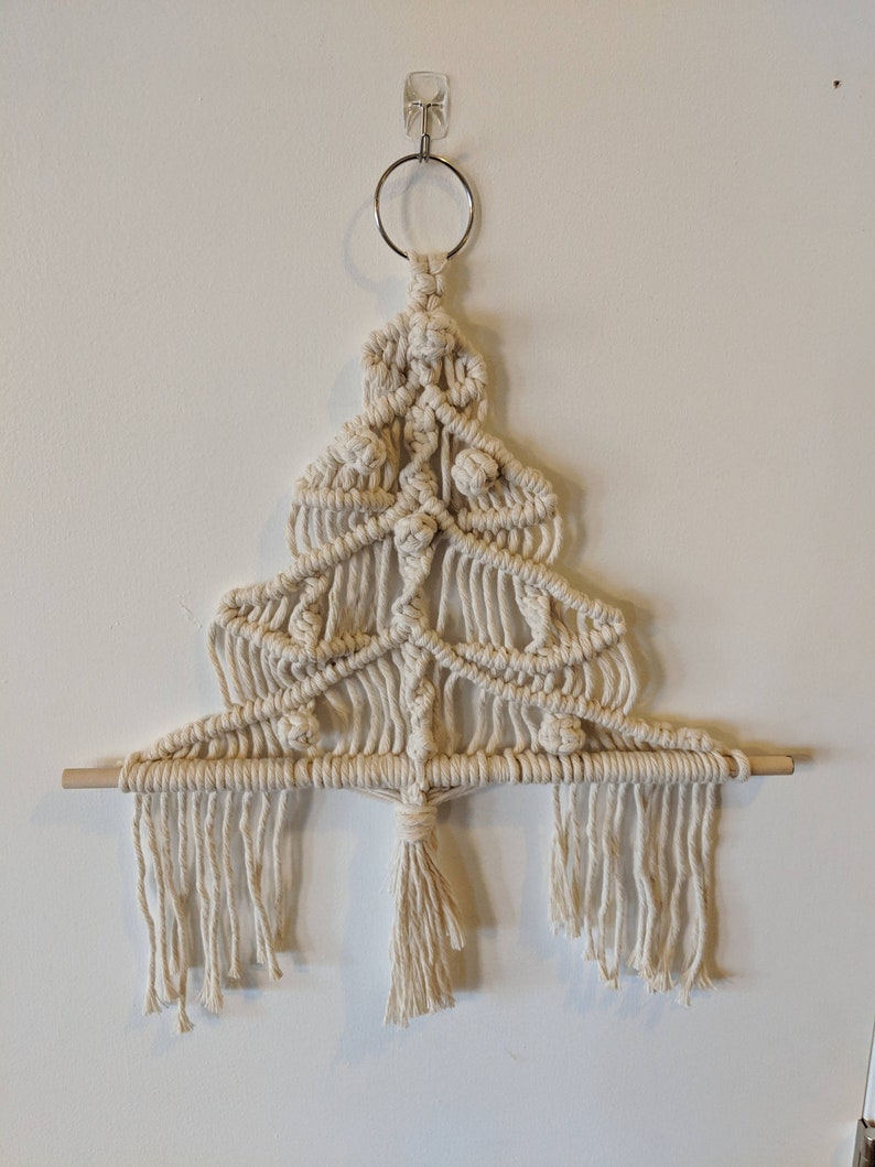 Christmas Tree Macrame Wall hanging Etsy