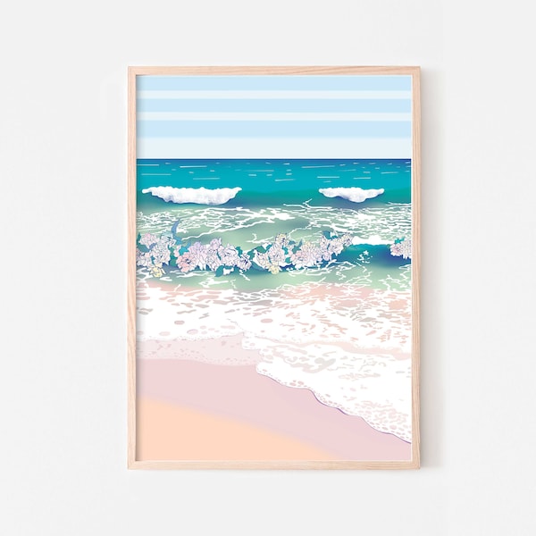 Turquoise Bathroom Wall Art - Etsy