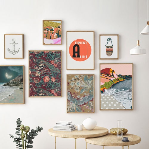 Gallery Wall Prints Gallery Wall Art Set of Prints Etsy
