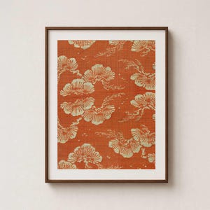 Japanese Katazome Sunburst – Indigo Textile Wall Art Print – Deep