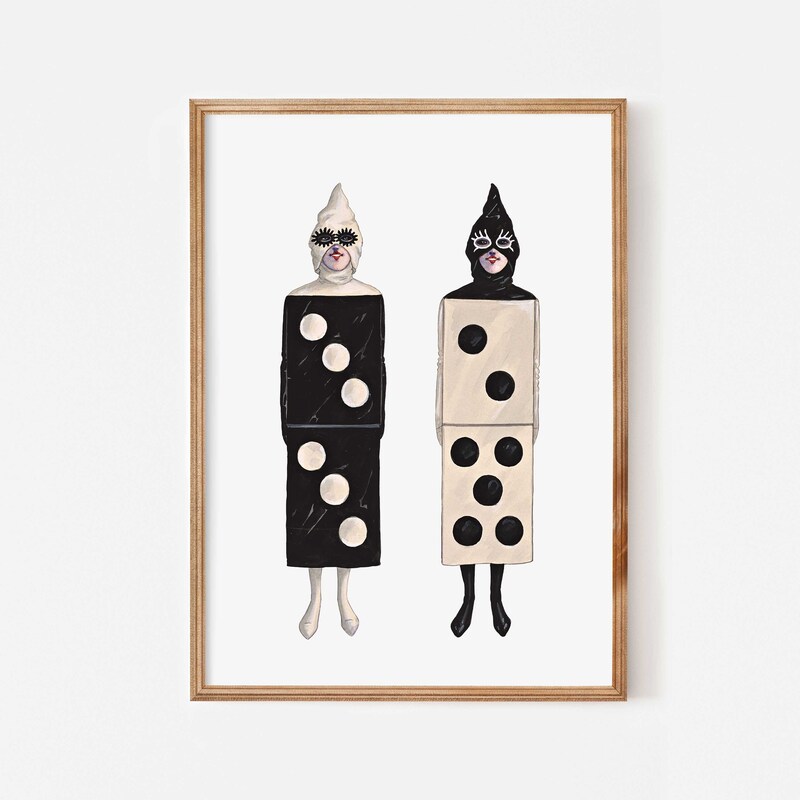 Domino Art - Etsy