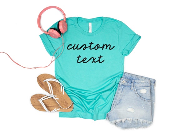 T-shirt Custom Shirt Personalized 