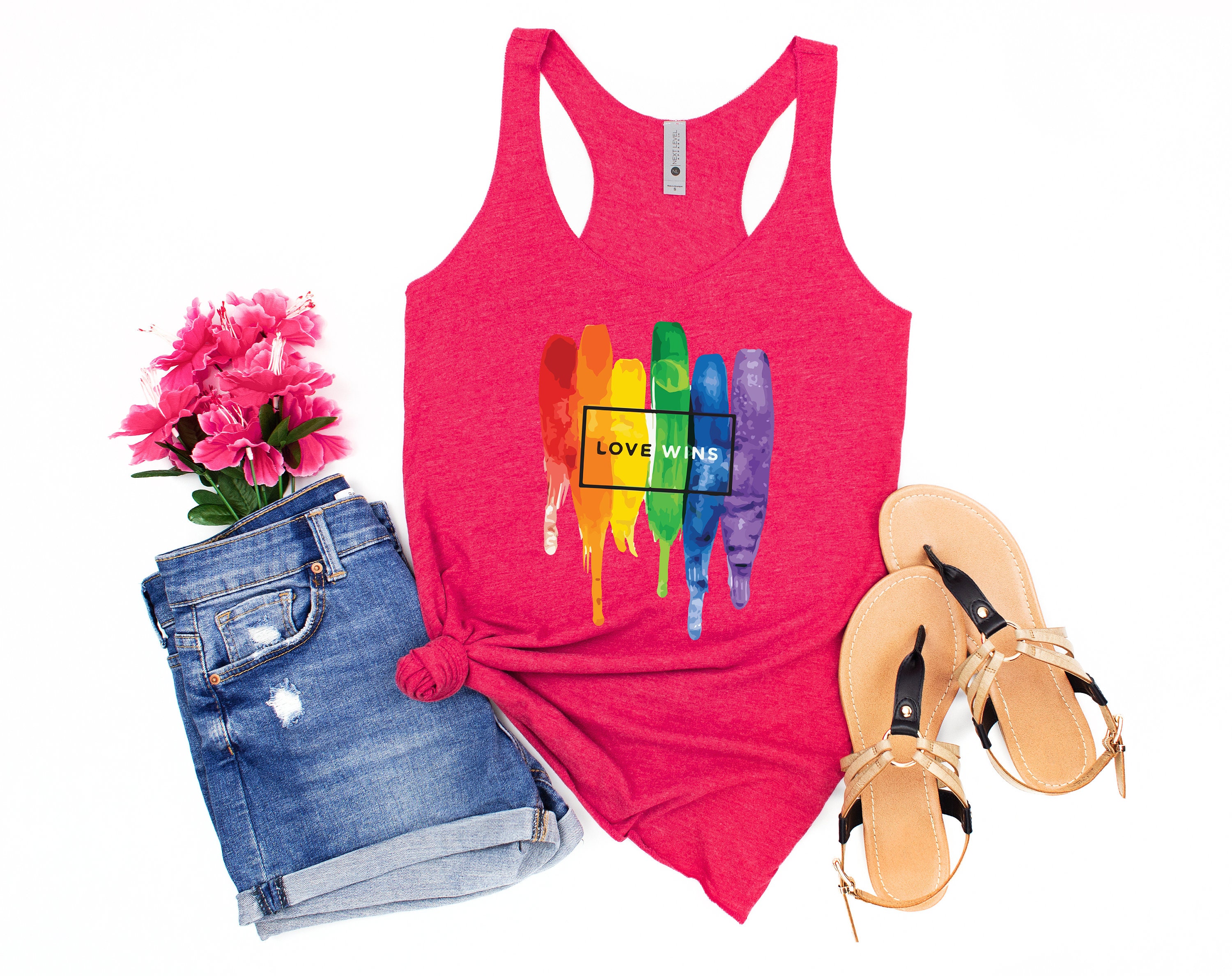 LGBT Tank Top Pride Parade Tank Pride Shirt Pride Party Etsy