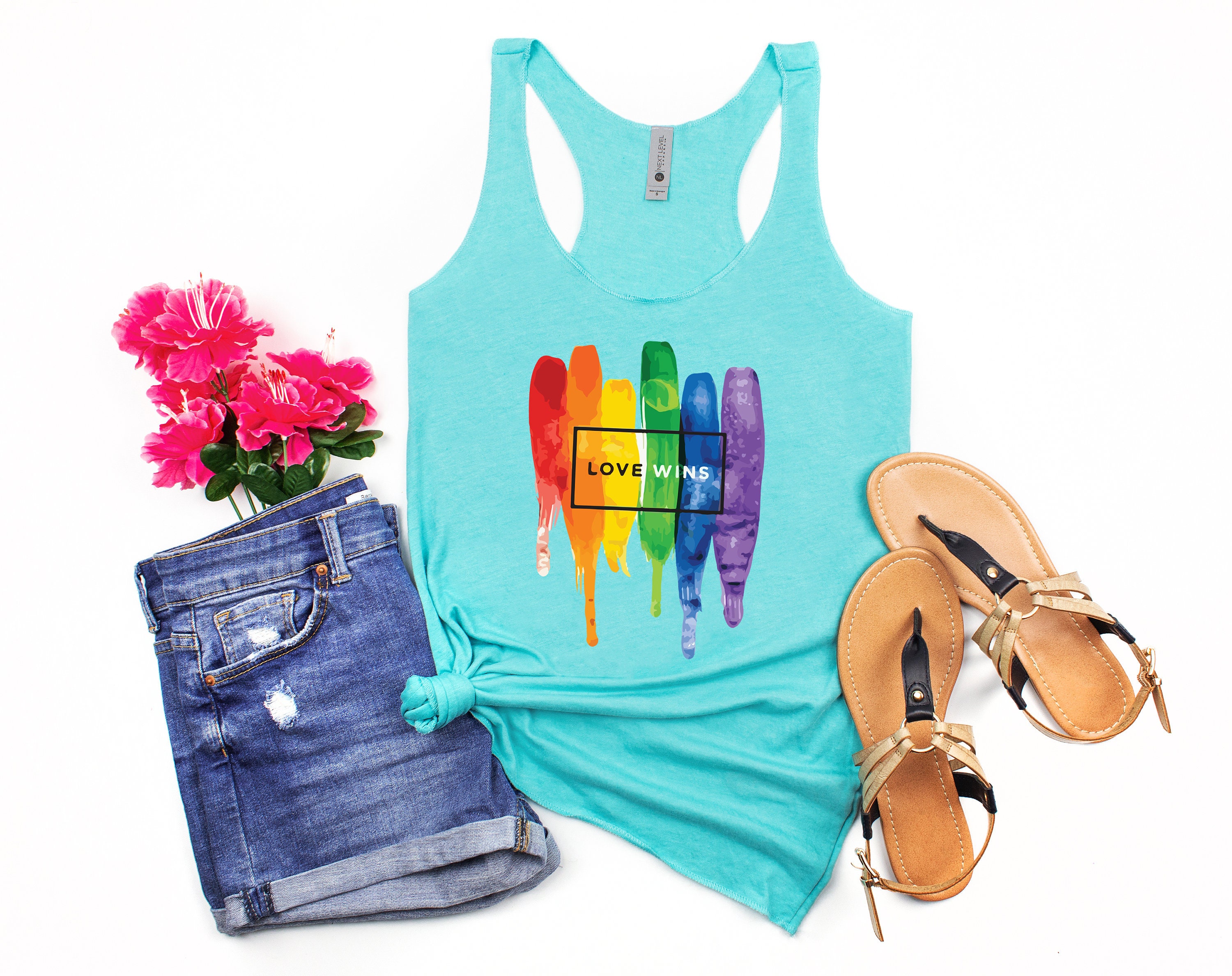 LGBT Tank Top Pride Parade Tank Pride Shirt Pride Party Etsy