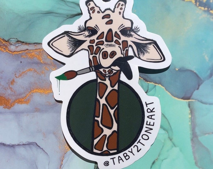 5 Inch vinyl sticker of the Taby 2 Tone Art logo :)