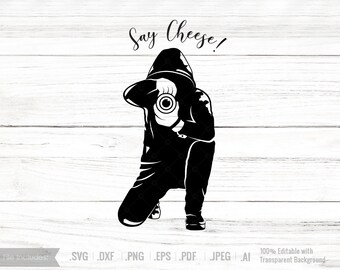 Photographer Vector Etsy