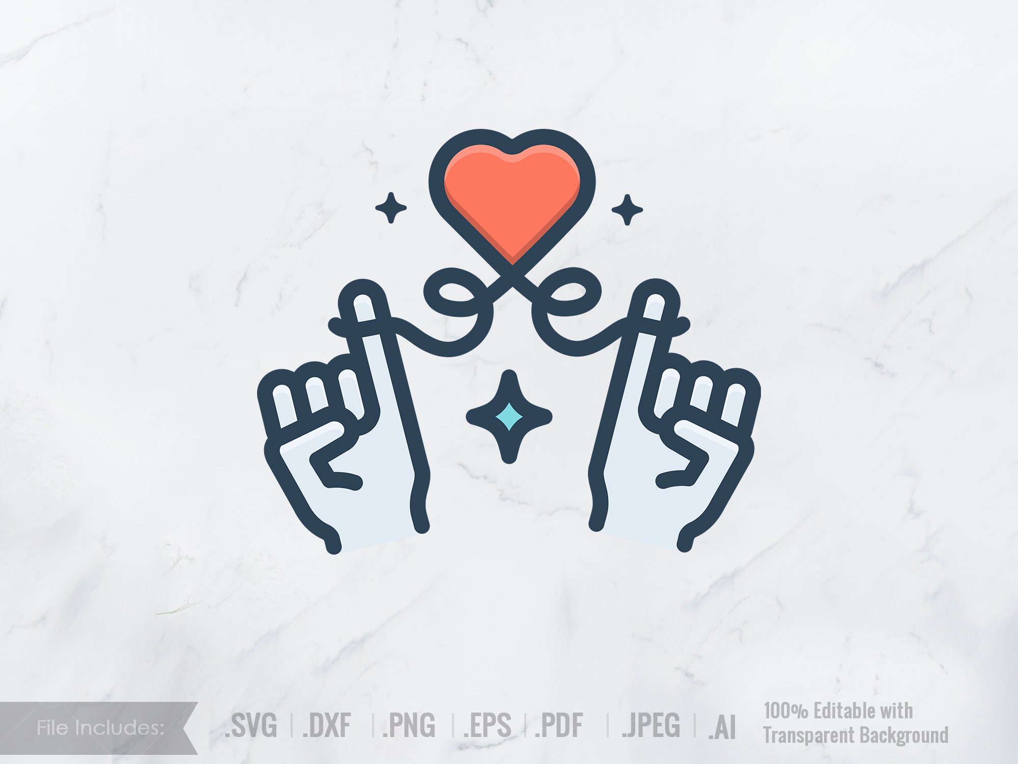 Love is destiny concept romantic relationship destiny love fate